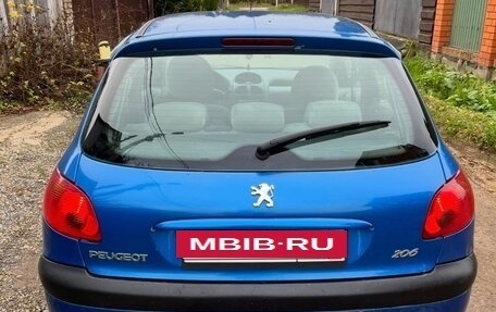 Peugeot 206, 2004 год, 290 000 рублей, 6 фотография