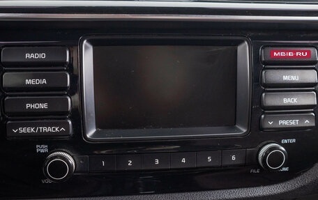 KIA Rio IV, 2017 год, 1 189 000 рублей, 18 фотография