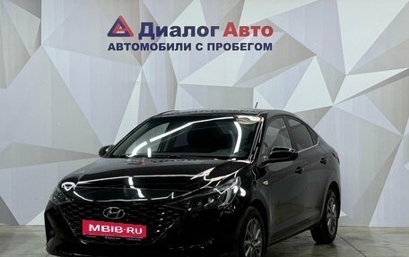 Hyundai Solaris II рестайлинг, 2021 год, 1 550 000 рублей, 1 фотография