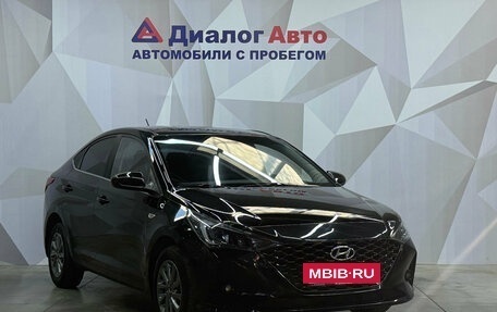 Hyundai Solaris II рестайлинг, 2021 год, 1 550 000 рублей, 3 фотография
