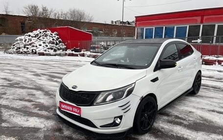 KIA Rio III рестайлинг, 2014 год, 550 000 рублей, 1 фотография
