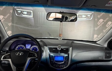 Hyundai Solaris II рестайлинг, 2011 год, 695 000 рублей, 14 фотография