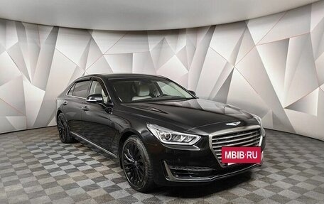 Genesis G90 I рестайлинг, 2017 год, 2 287 000 рублей, 3 фотография