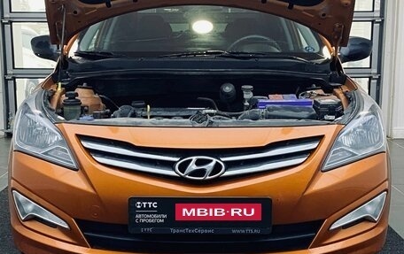 Hyundai Solaris II рестайлинг, 2015 год, 799 000 рублей, 9 фотография