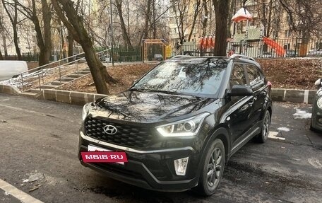 Hyundai Creta I рестайлинг, 2021 год, 1 800 000 рублей, 2 фотография
