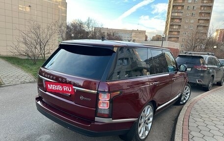 Land Rover Range Rover IV рестайлинг, 2016 год, 6 100 000 рублей, 5 фотография