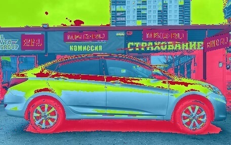 Hyundai Solaris II рестайлинг, 2012 год, 900 000 рублей, 13 фотография