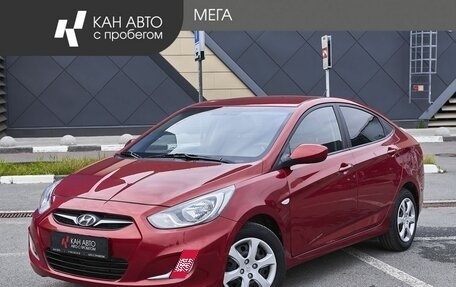Hyundai Solaris II рестайлинг, 2012 год, 637 000 рублей, 1 фотография