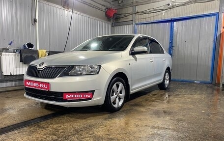 Skoda Rapid I, 2014 год, 850 000 рублей, 1 фотография