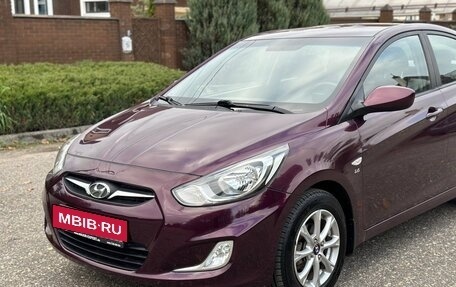 Hyundai Solaris II рестайлинг, 2011 год, 740 000 рублей, 9 фотография