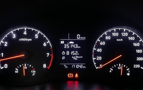 Hyundai Solaris II рестайлинг, 2017 год, 1 115 000 рублей, 14 фотография