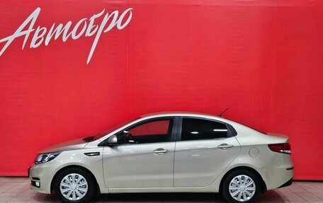 KIA Rio III рестайлинг, 2015 год, 1 035 000 рублей, 2 фотография