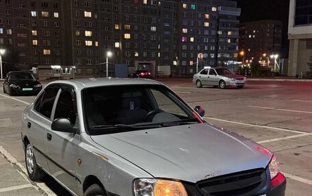 Hyundai Accent II, 2004 год, 139 000 рублей, 2 фотография