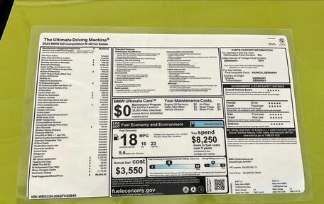 BMW M3, 2025 год, 15 634 760 рублей, 18 фотография