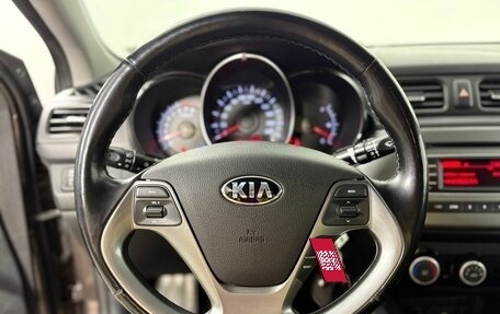 KIA Rio III рестайлинг, 2016 год, 1 330 000 рублей, 12 фотография