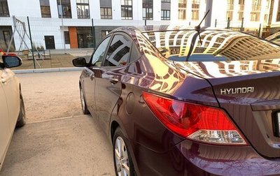 Hyundai Solaris II рестайлинг, 2011 год, 590 000 рублей, 1 фотография