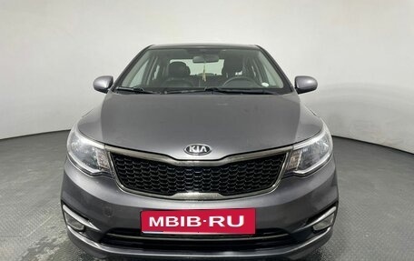 KIA Rio III рестайлинг, 2017 год, 910 000 рублей, 2 фотография