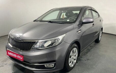 KIA Rio III рестайлинг, 2017 год, 910 000 рублей, 1 фотография