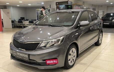 KIA Rio III рестайлинг, 2015 год, 850 000 рублей, 5 фотография