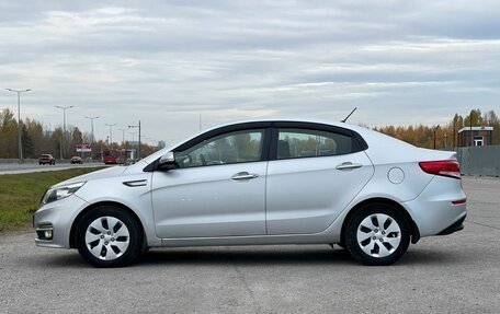 KIA Rio III рестайлинг, 2015 год, 877 000 рублей, 29 фотография