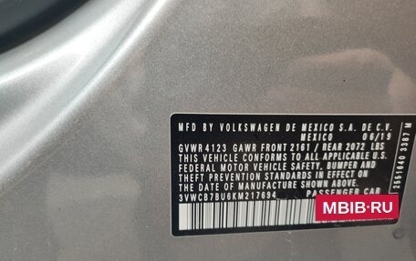 Volkswagen Jetta VII, 2019 год, 2 000 000 рублей, 7 фотография
