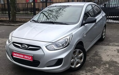 Hyundai Solaris II рестайлинг, 2011 год, 660 000 рублей, 1 фотография