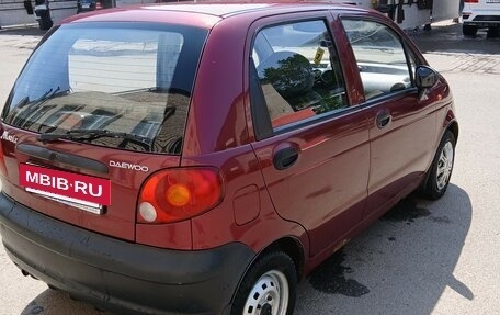Daewoo Matiz I, 2008 год, 235 000 рублей, 10 фотография