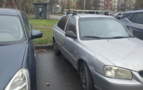 Hyundai Accent II, 2004 год, 140 000 рублей, 2 фотография