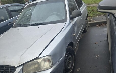 Hyundai Accent II, 2004 год, 140 000 рублей, 3 фотография