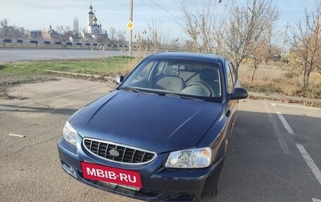 Hyundai Accent II, 2009 год, 500 000 рублей, 1 фотография
