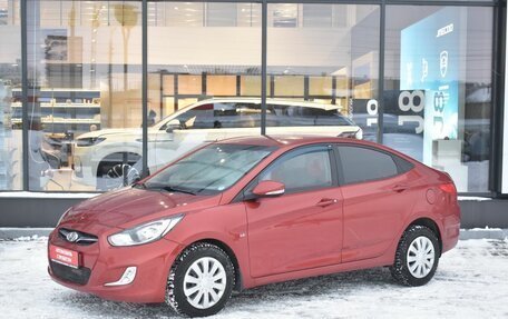 Hyundai Solaris II рестайлинг, 2011 год, 750 000 рублей, 1 фотография