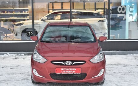 Hyundai Solaris II рестайлинг, 2011 год, 750 000 рублей, 2 фотография