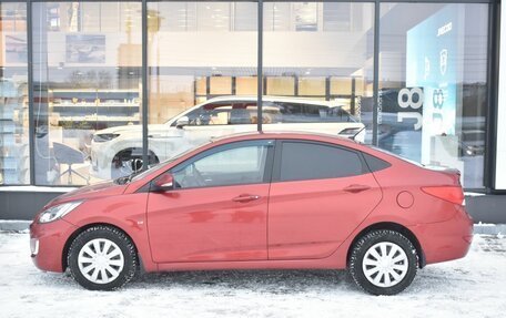 Hyundai Solaris II рестайлинг, 2011 год, 750 000 рублей, 8 фотография