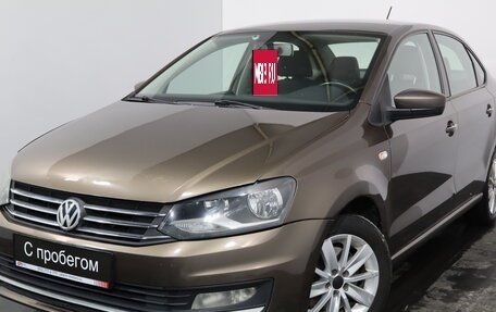 Volkswagen Polo VI (EU Market), 2016 год, 769 000 рублей, 3 фотография
