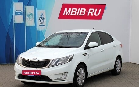 KIA Rio III рестайлинг, 2012 год, 999 000 рублей, 1 фотография