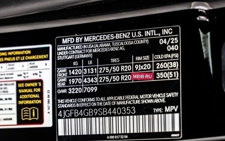 Mercedes-Benz GLE, 2025 год, 143 114 рублей, 24 фотография