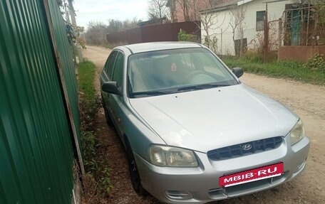 Hyundai Accent II, 2003 год, 360 000 рублей, 2 фотография
