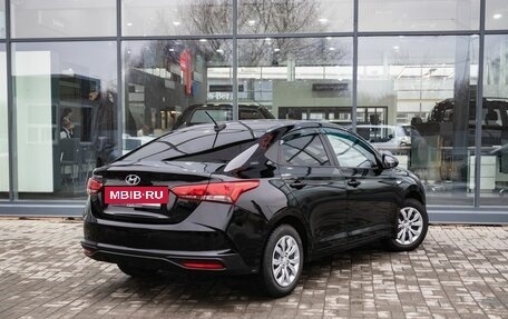 Hyundai Solaris II рестайлинг, 2021 год, 1 450 000 рублей, 2 фотография