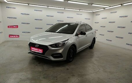 Hyundai Solaris II рестайлинг, 2018 год, 967 100 рублей, 1 фотография