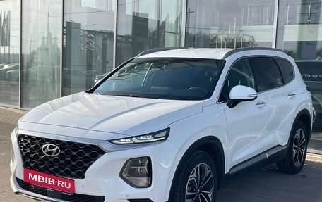 Hyundai Santa Fe IV, 2018 год, 2 969 000 рублей, 3 фотография
