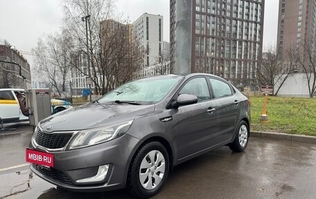 KIA Rio III рестайлинг, 2013 год, 3 фотография