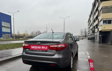 KIA Rio III рестайлинг, 2013 год, 8 фотография