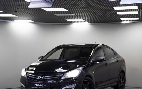 Hyundai Solaris II рестайлинг, 2014 год, 928 000 рублей, 14 фотография