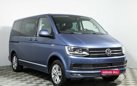 Volkswagen Multivan T6 рестайлинг, 2016 год, 3 700 000 рублей, 3 фотография