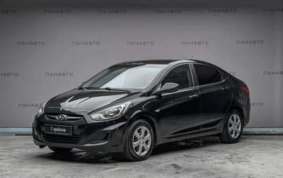 Hyundai Solaris II рестайлинг, 2011 год, 527 000 рублей, 1 фотография