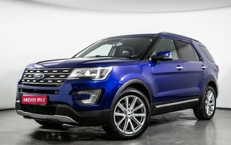 Ford Explorer VI, 2017 год, 3 190 000 рублей, 1 фотография