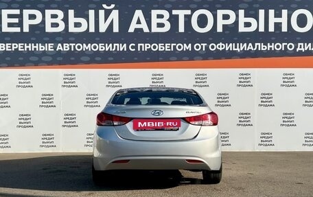 Hyundai Elantra V, 2013 год, 987 500 рублей, 6 фотография