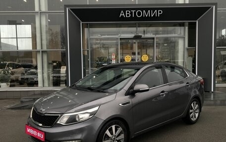 KIA Rio III рестайлинг, 2015 год, 950 000 рублей, 1 фотография