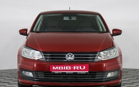 Volkswagen Polo VI (EU Market), 2019 год, 1 097 000 рублей, 2 фотография