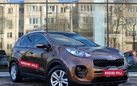 KIA Sportage IV рестайлинг, 2016 год, 1 799 000 рублей, 3 фотография